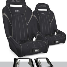 PRP GT3 Suspension Seats Kit for Can-Am Maverick X3 (Pair) - Black & Gray
