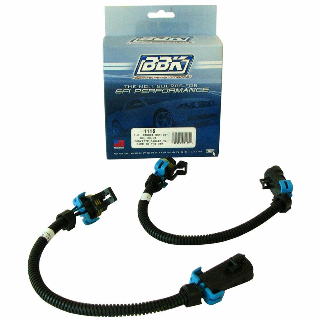 BBK 2008-2013 Gm O2 Sensor Extensions - 12In (Pair) - 1115