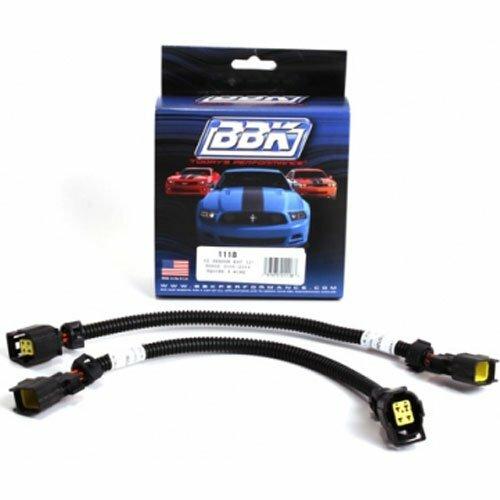 BBK 2005-2019 Dodge O2 Sensor Extensions 4 Pin Square Style - 12" (Pair) - 1118