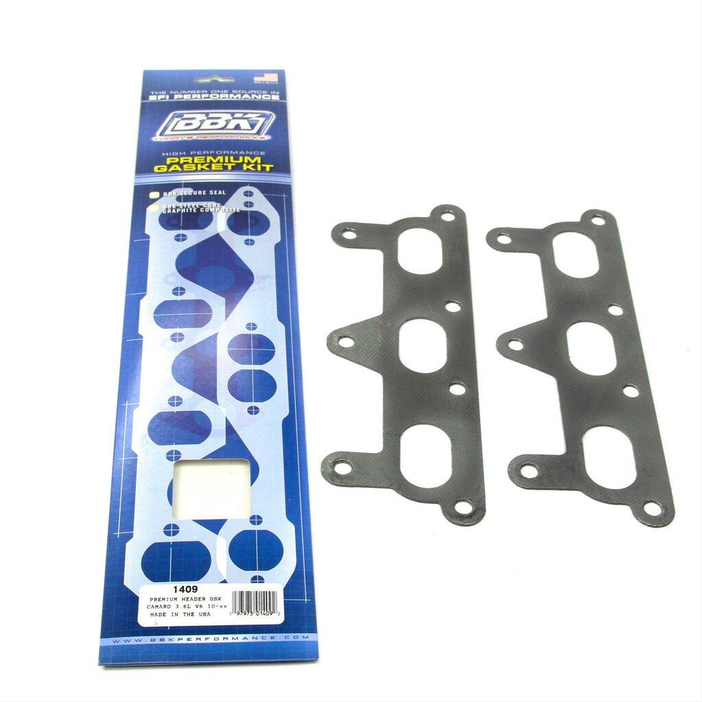 BBK Premium Header Gasket Set-Camaro V6  (Pair) (2010-2011 Camaro) - 1409