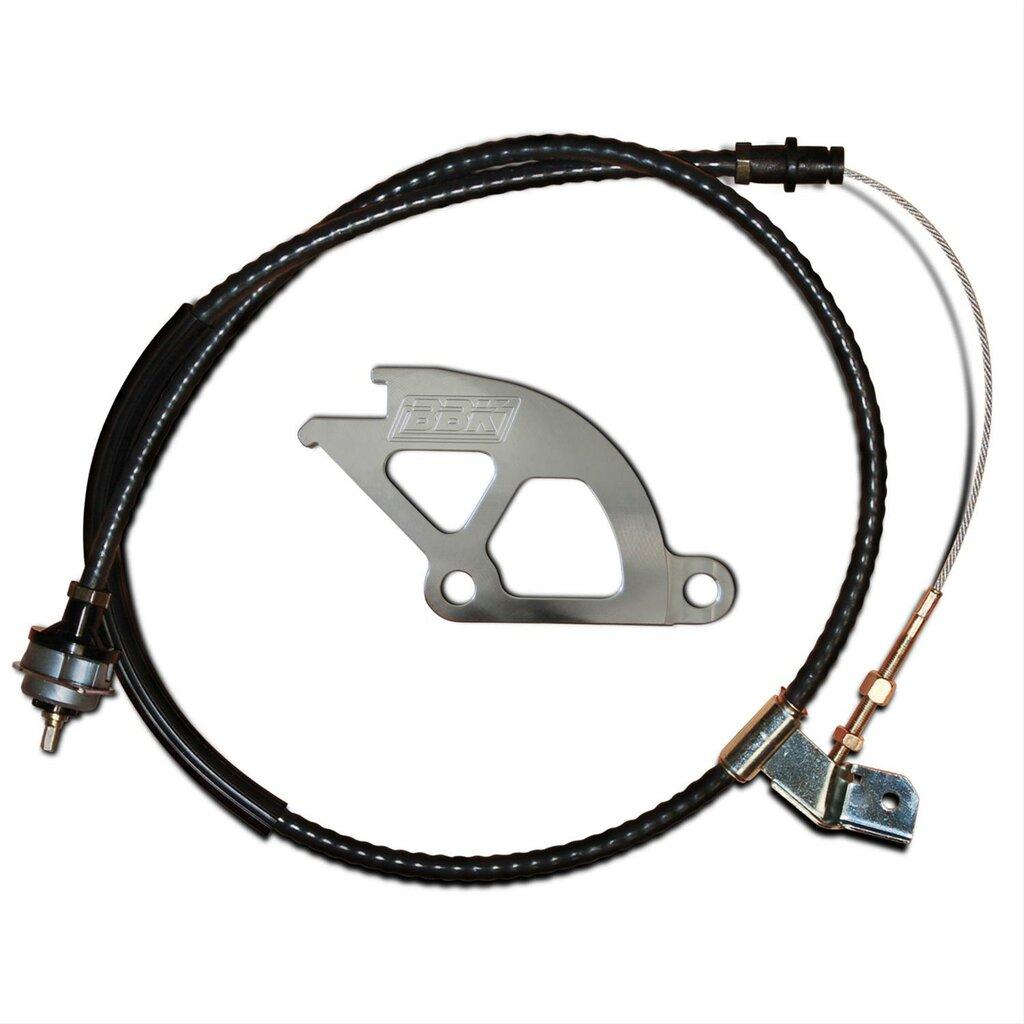 BBK Mustang Hd Adj Clutch Cable &Amp; Quadrant Kit (1979-1995 Mustang,1984-1984 Capri) - 1505