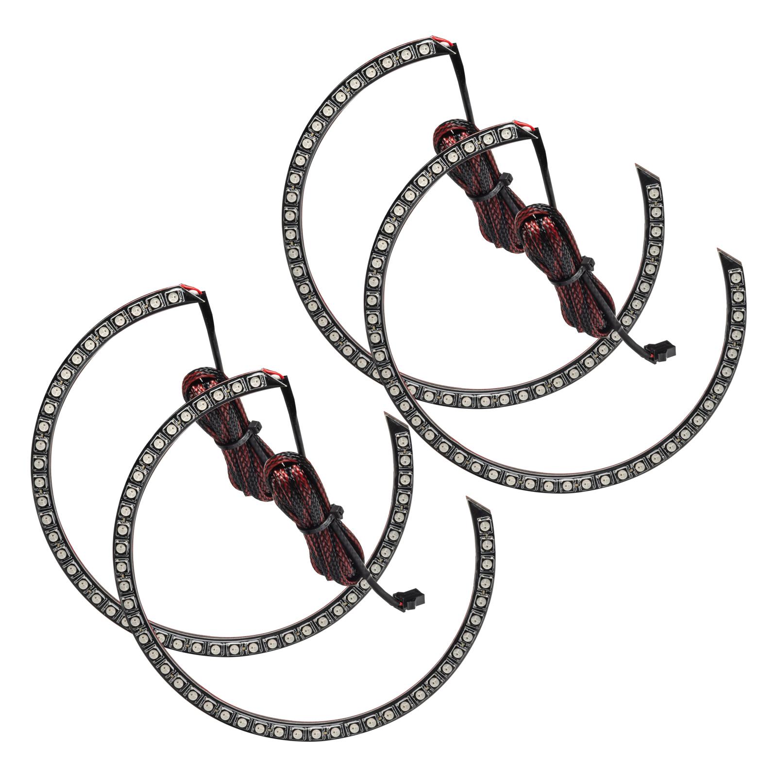 Oracle Lighting Dynamic Colorshift Headlight Halo Kit - Surface Mount (2008-2014 Challenger) - 1292-332