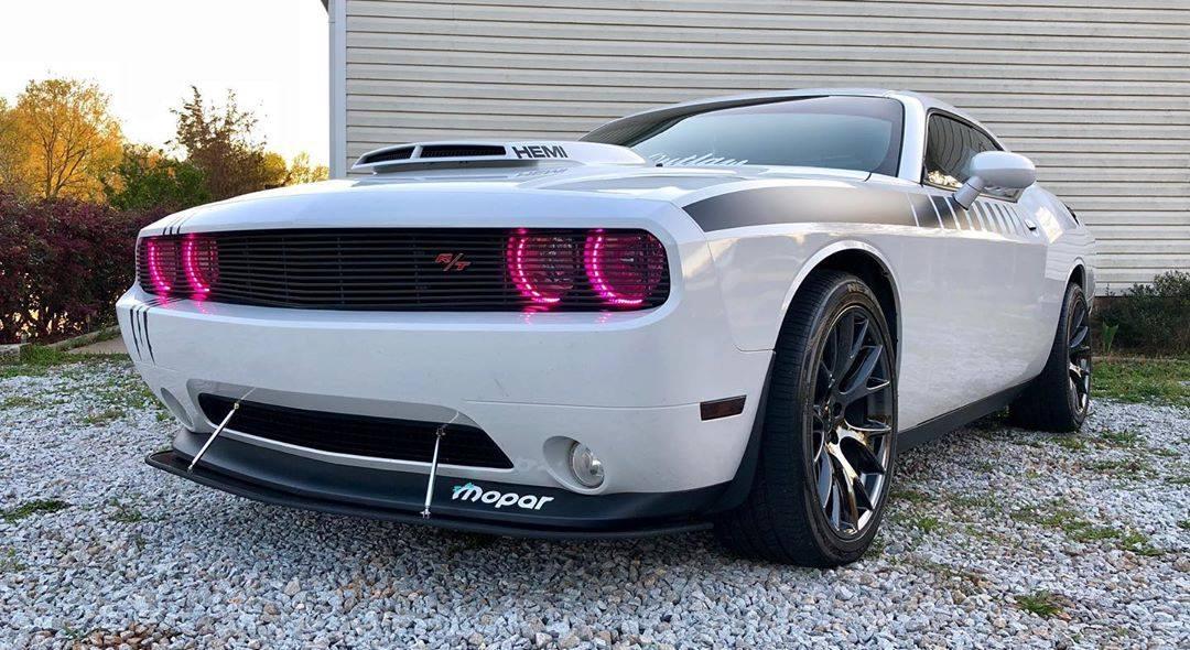 Oracle Lighting Dynamic Colorshift Headlight Halo Kit - Surface Mount (2008-2014 Challenger) - 1292-332