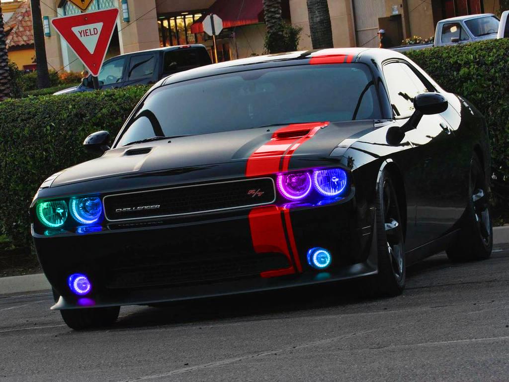 Oracle Lighting Led Waterproof Halo Kit, Colorshift - No Controller (2008-2014 Challenger) - 1292-334
