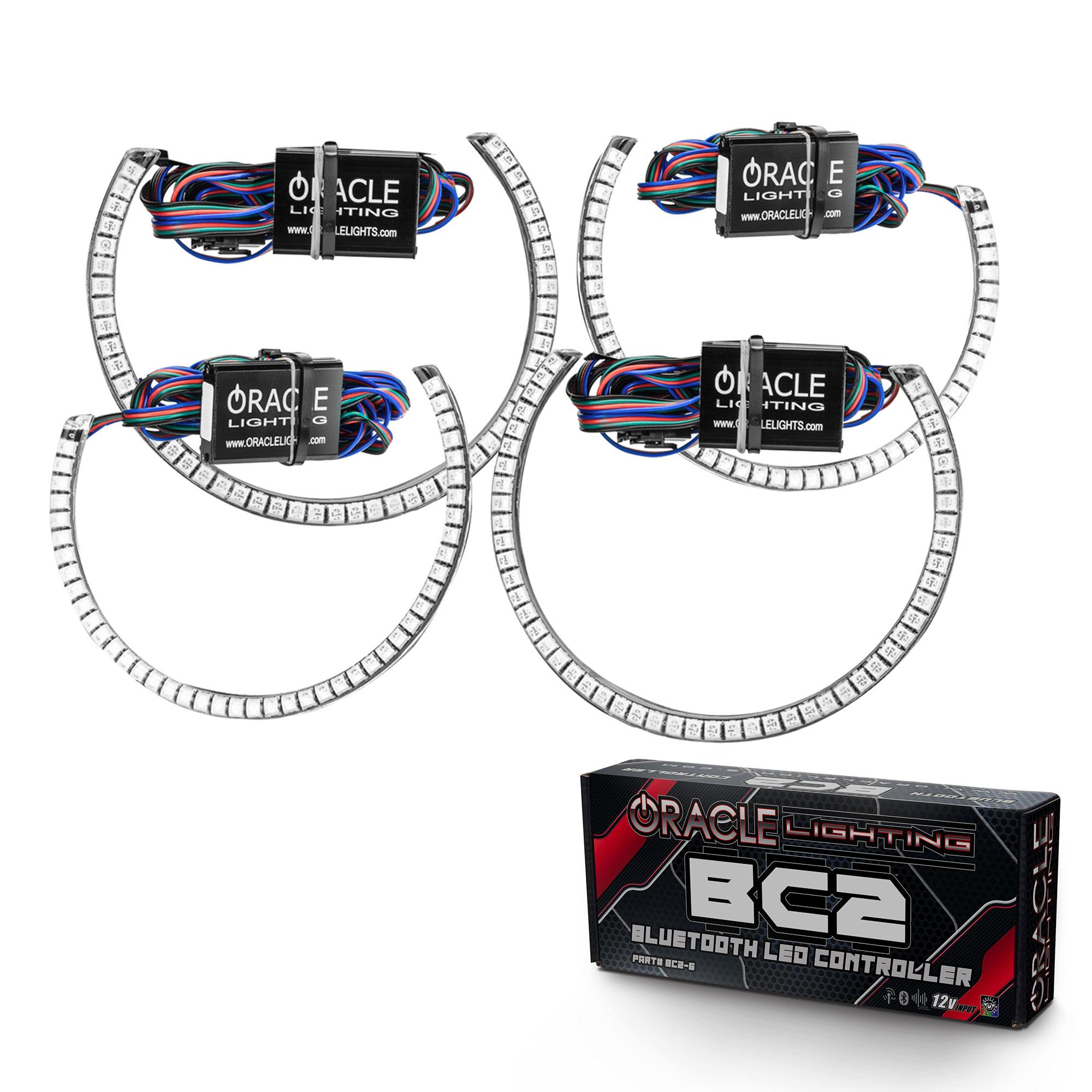 Oracle Lighting Led Waterproof Halo Kit, Colorshift - Bc1 (2008-2014 Challenger) - 1292-335