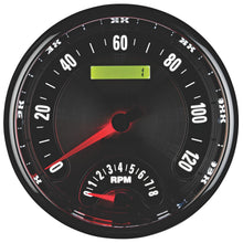 Auto Meter 5" TACHOMETER/SPEEDOMETER COMBO, 8K RPM/120 MPH, AMERICAN MUSCLE - 1295