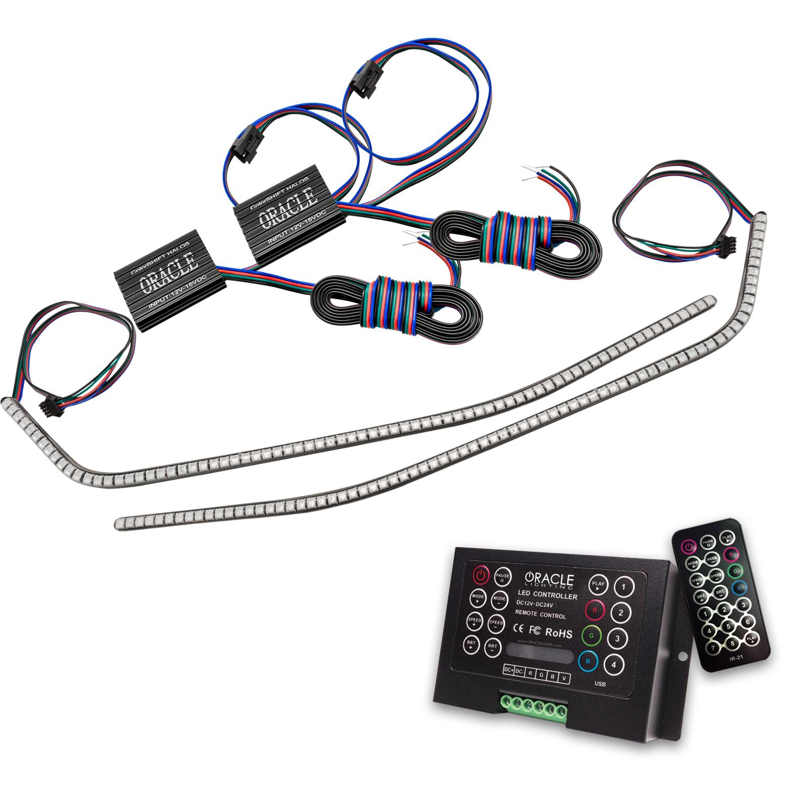 Oracle Lighting Colorshift(Tm) Surface Mount Drl Module Colorshift(Tm) 2.0 (2016-2018 Camaro LT, Camaro SS, Camaro LS, Camaro ZL1) - 1297-333