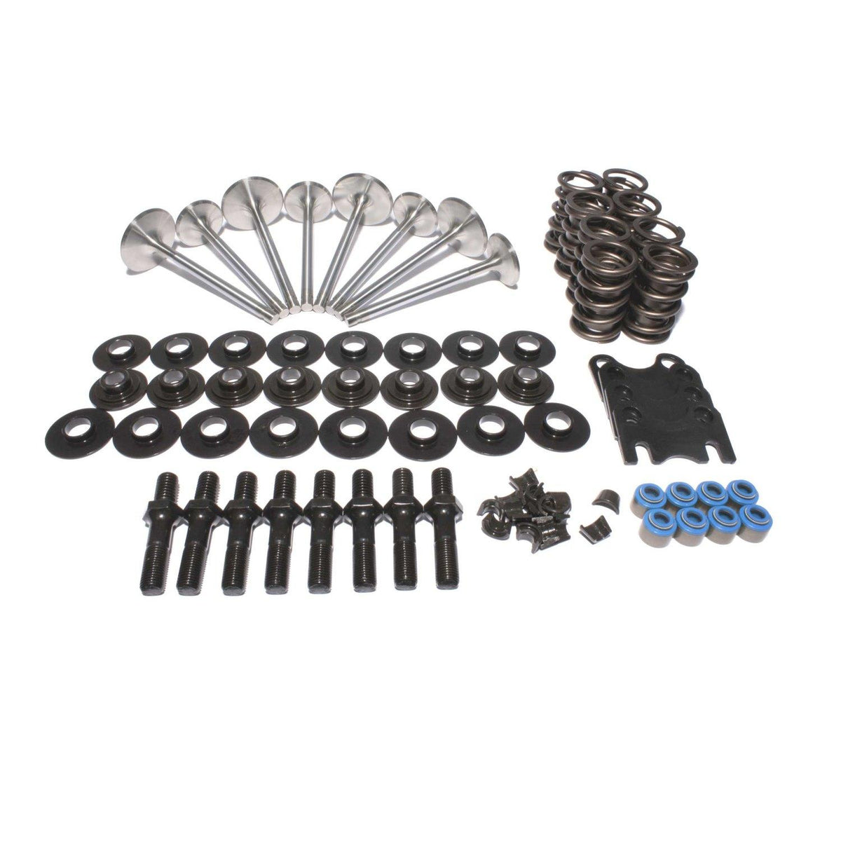Comp Cams Cylinder Head Assembly Kit For 180-220Cc Sbc Hyd Roller Heads - 12987-01