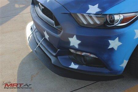 MRT Engineering 12U900-custom 15 + Mustang Front Splitter - Painted