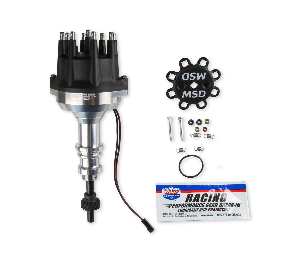 Msd 857951 Dist.Ford302,Probllt,Sml Blck Cap,Stl Gr