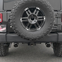 AFE Rebel Series 2-1/2 IN 409 Stainless Steel Axle-Back Exhaust w/ Polished Tips - 49-48061-P