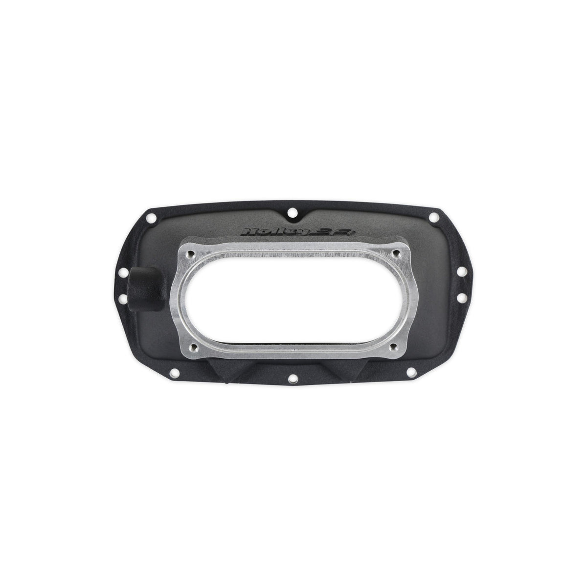 Holley THROTTLE ADAPTER, FORD COYOTE Ultra Lo-Ram Black - 300-924BK