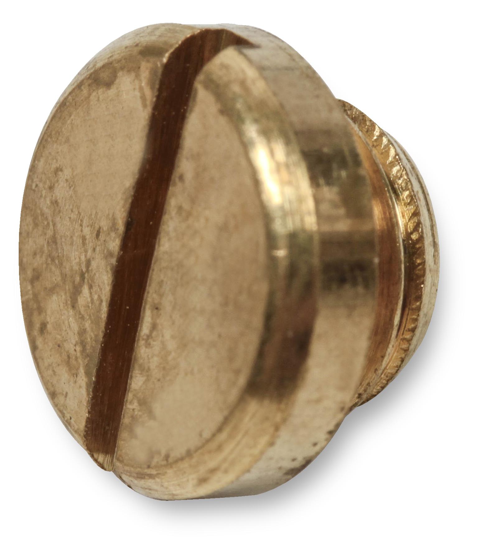 Quickfuel Brass Sight Plug &amp; Gasket. - 7-1QFT