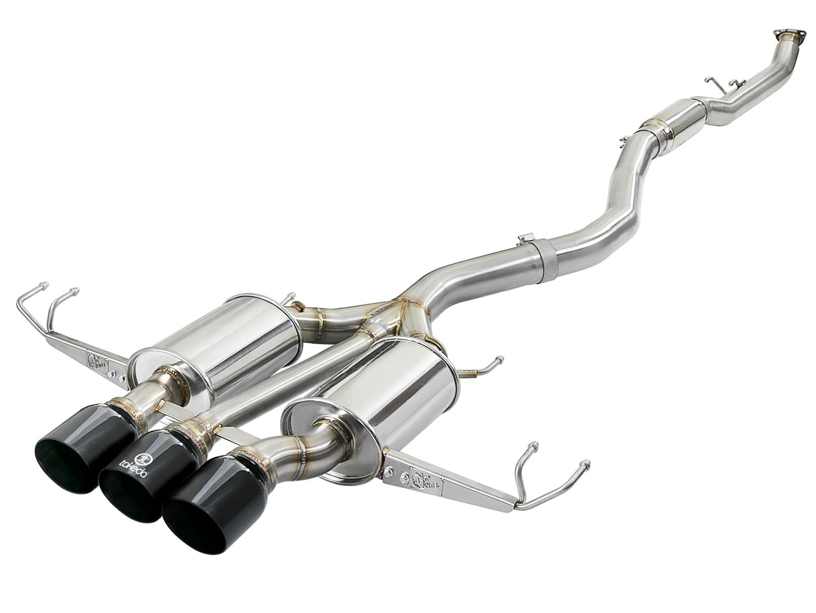 AFE Cat-Back Exhaust System (2017-2019 Honda Civic L4-2.0L (t)) - 49-36623-B