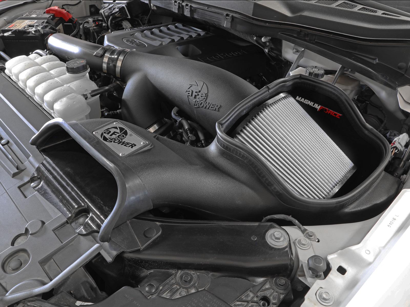 AFE 54-13061D Magnum FORCE Stage-2 Cold Air Intake System w/ Pro DRY S Filter (2021-2025 Ford F-150 V6 3.5L Ecoboost)