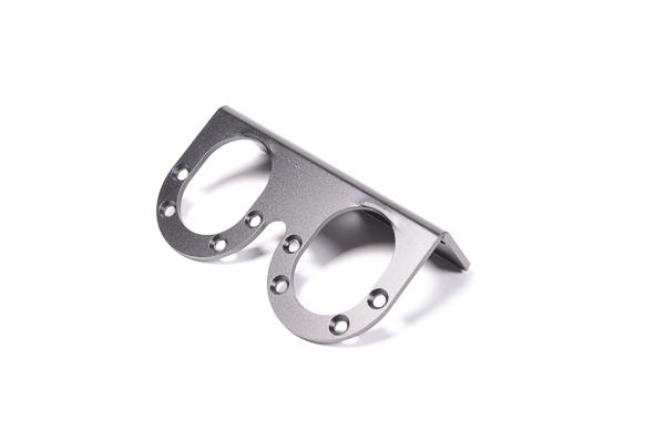 Radium Engineering Catch Can Mounting Bracket, Universal, Dual - 13-0005