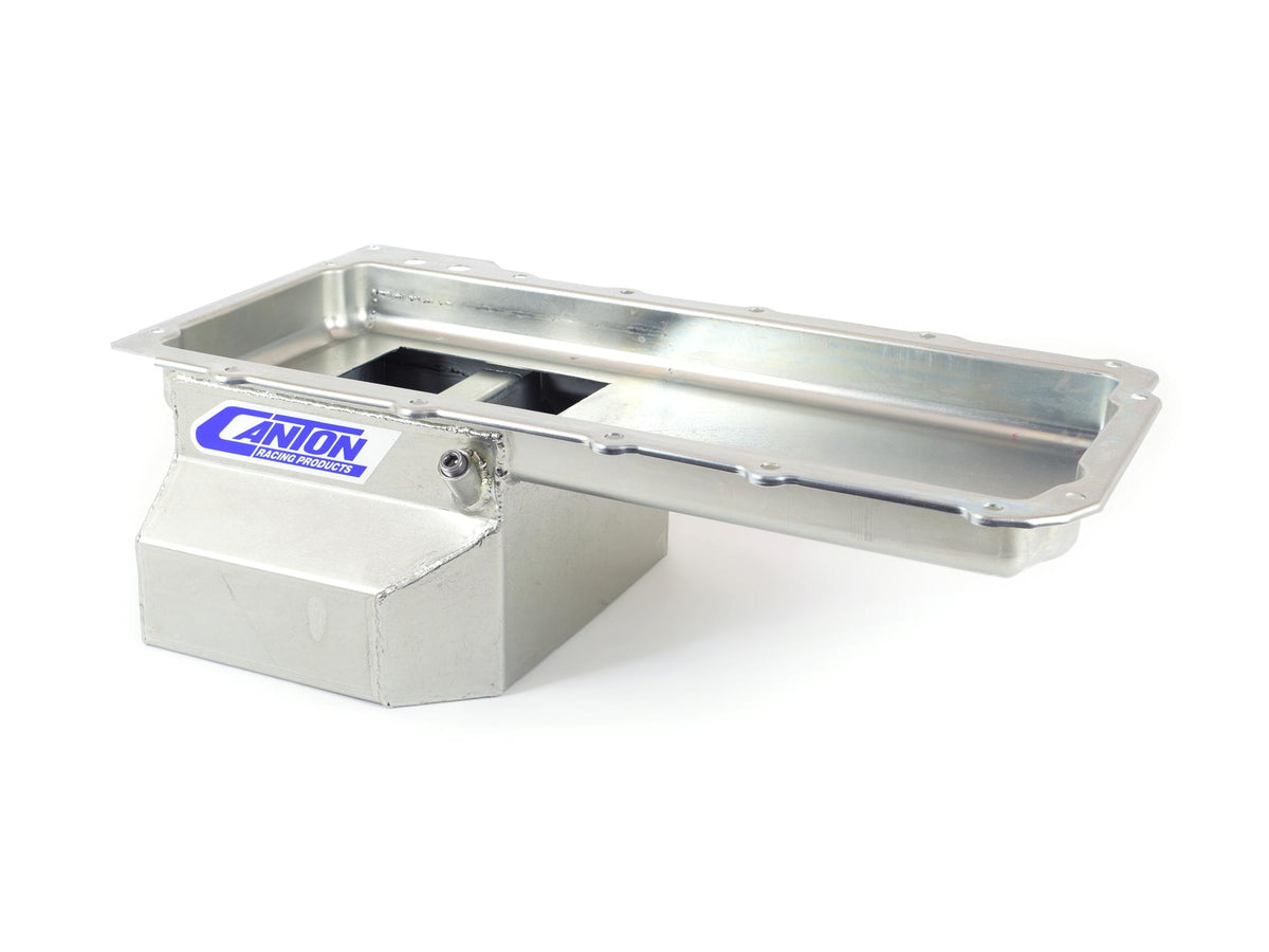 Canton Racing Oil Pan LS1 LS6 Engine Swap Drag Race Pan Steel - 13-274