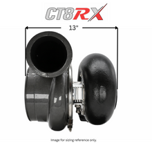 CT8RX-118120 TRIPLEX CERAMIC BALL BEARING OIL-LESS AIR COOLED TURBOCHARGER (3300 HP)