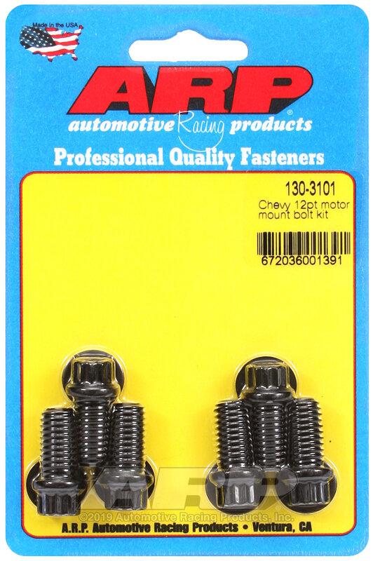 ARP CHEVY 12P MOTOR MOUNT BOLT KIT - 130-3101