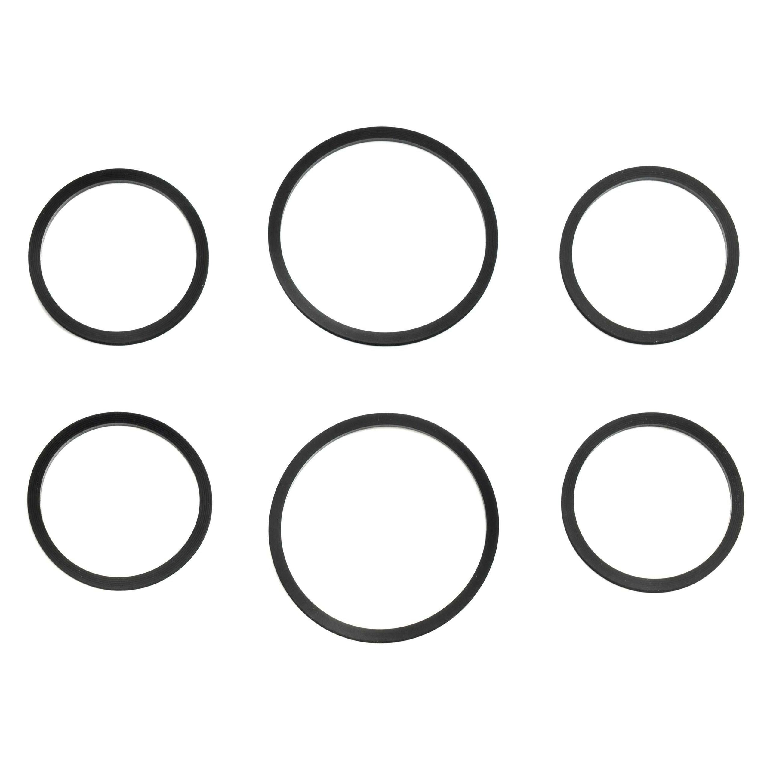 Wilwood O-Ring Kit - 1.62/1.25/1.25 Square Seal - 6 pk. - 130-5660