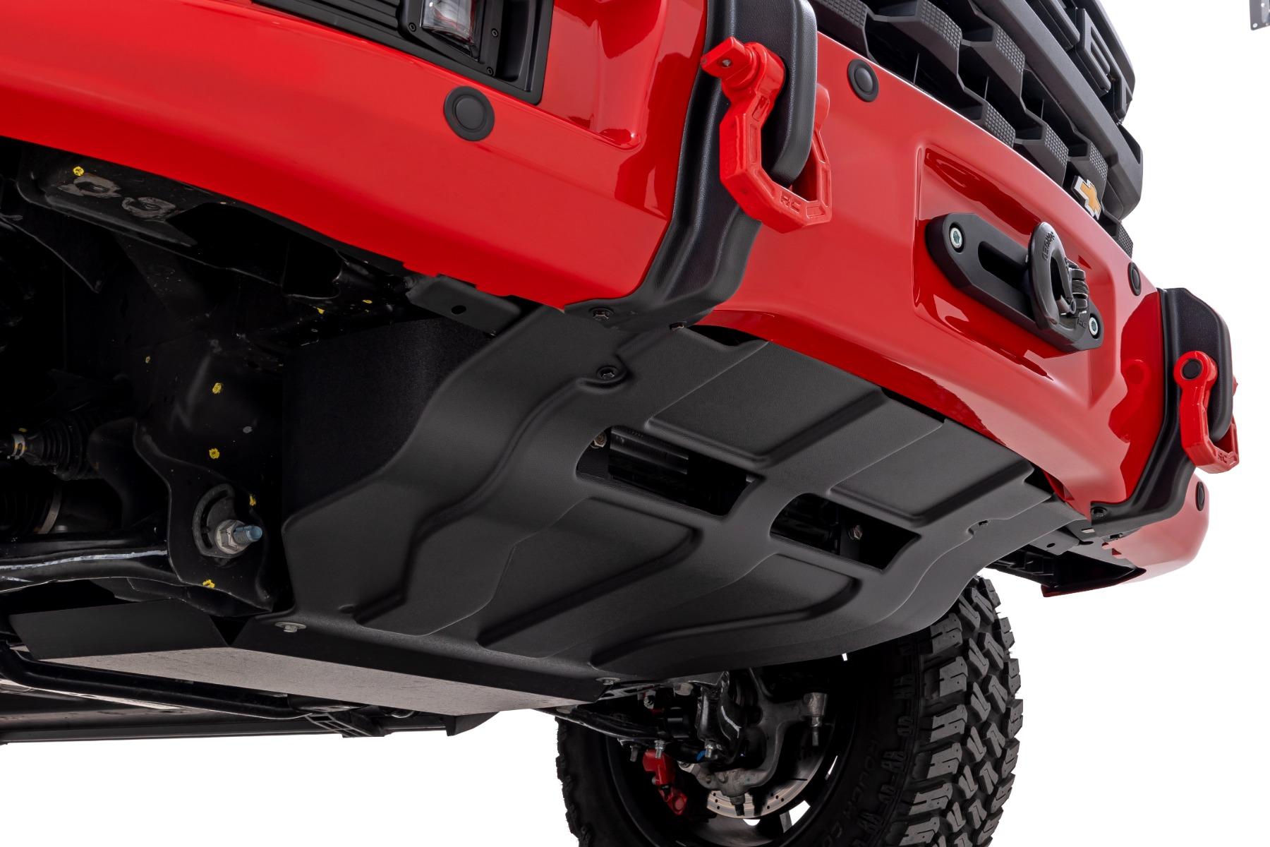 Rough Country Bumper Cover G7C Red Hot Chevy Silverado 1500 2WD/4WD (2023-2026) (2023-2026 Silverado 1500) - 13006-G7C
