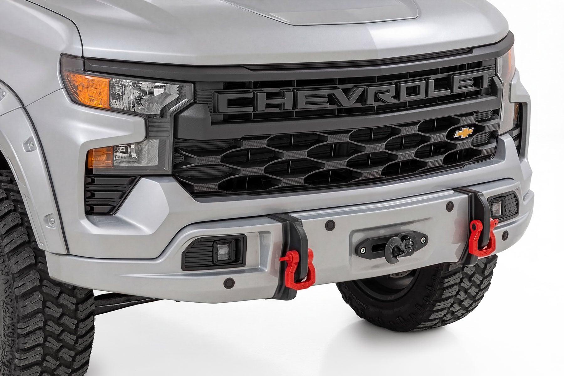 Rough Country Bumper Cover GAN Silver Ice Metallic Chevy Silverado 1500 2WD/4WD (23-26) (2023-2026 Silverado 1500) - 13006-GAN