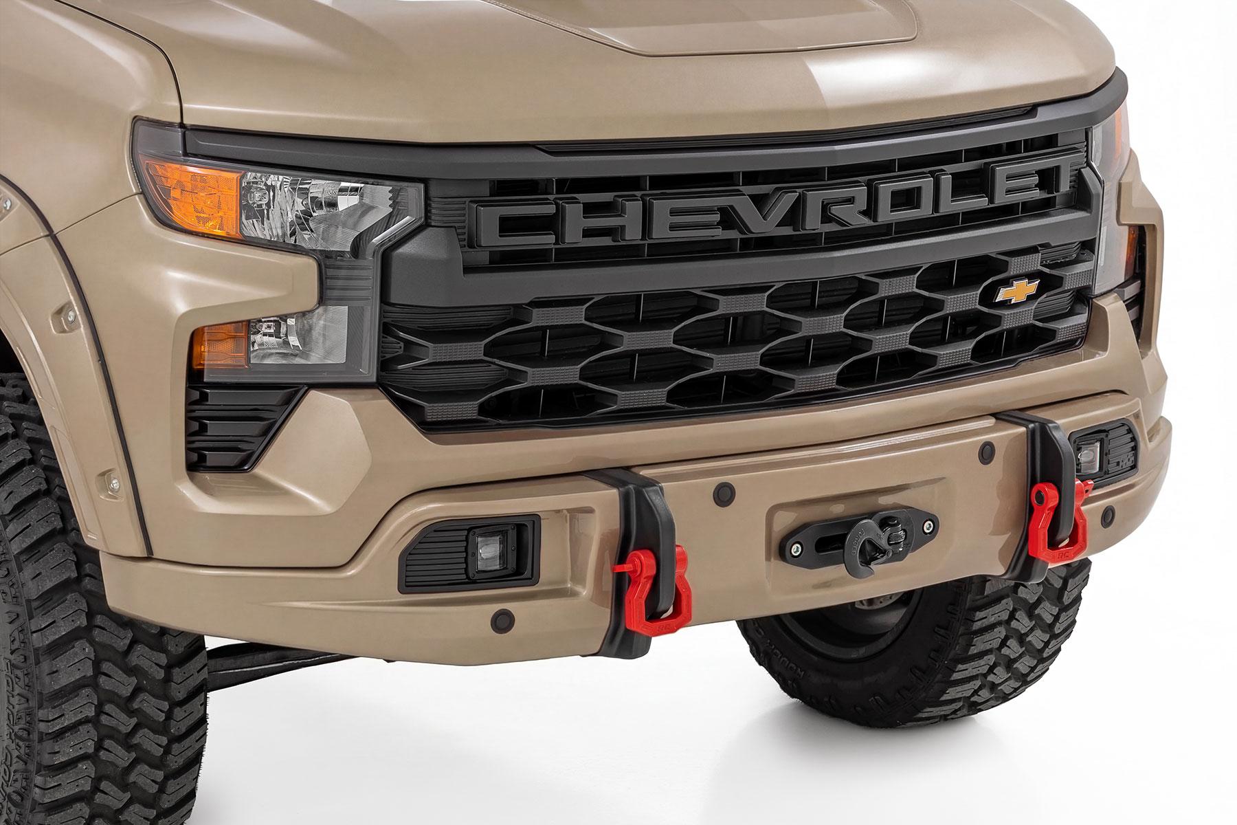 Rough Country Bumper Cover GTL Sand Dune Chevy Silverado 1500 2WD/4WD (2023-2026) (2023-2026 Silverado 1500) - 13006-GTL