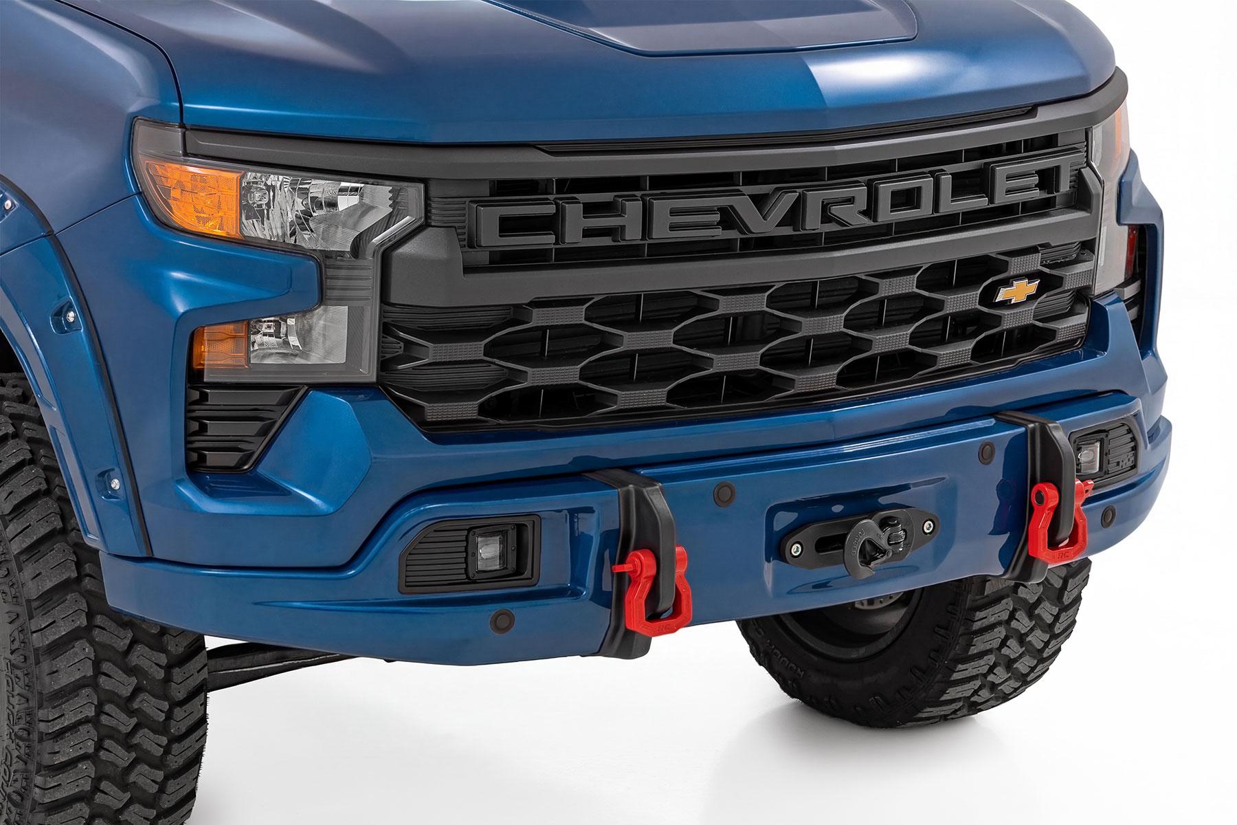 Rough Country Bumper Cover GXP Lakeshore Blue Chevy Silverado 1500 2WD/4WD (2023-2026) (2023-2026 Silverado 1500) - 13006-GXP