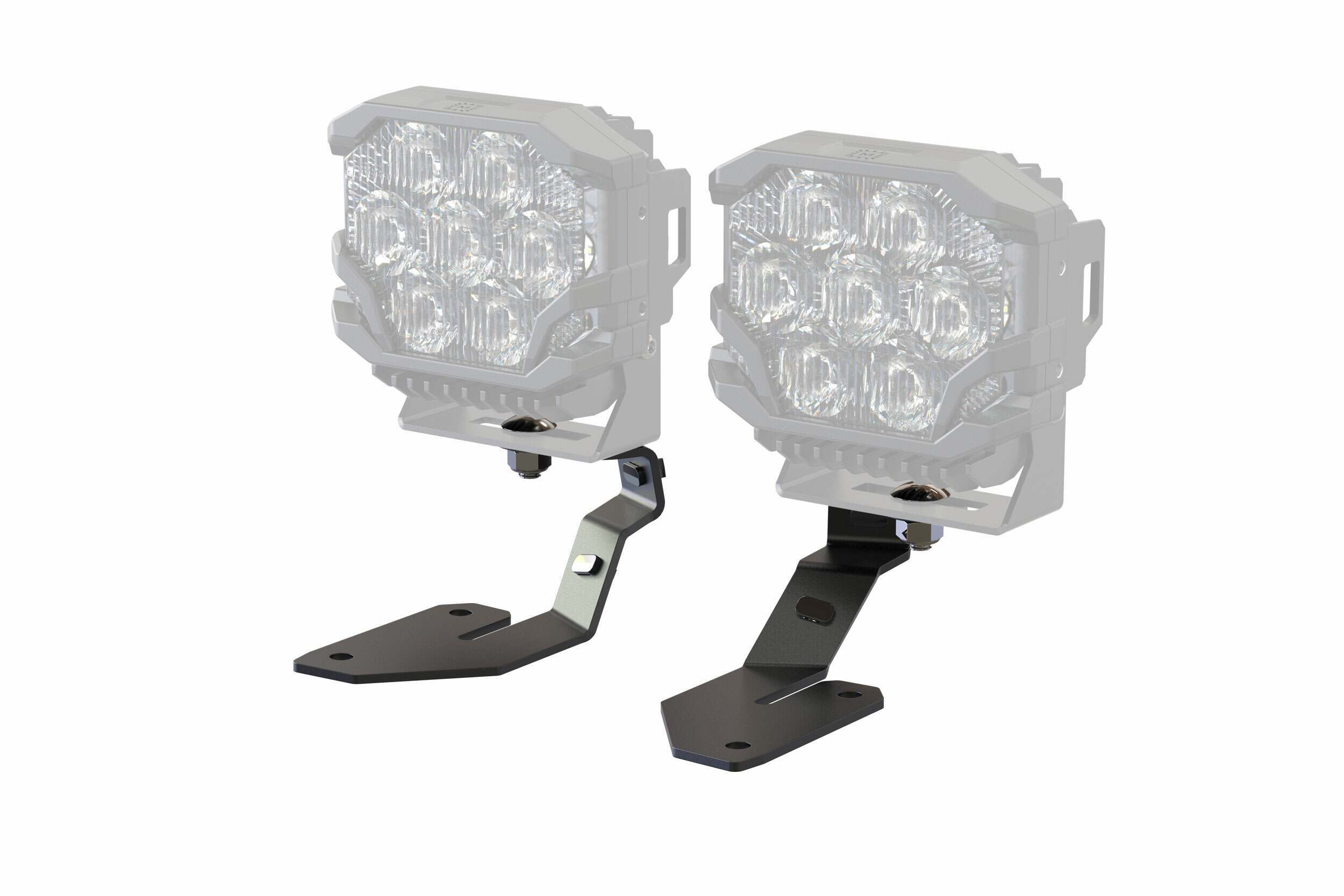 Morimoto Ditch Light Brackets: Cayenne (03-10 / Set) - BAF043