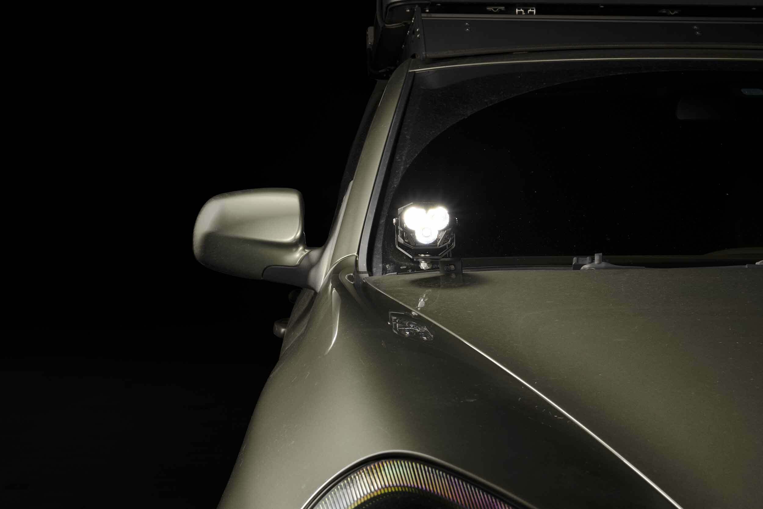 Morimoto Ditch Light Brackets: Cayenne (03-10 / Set) - BAF043