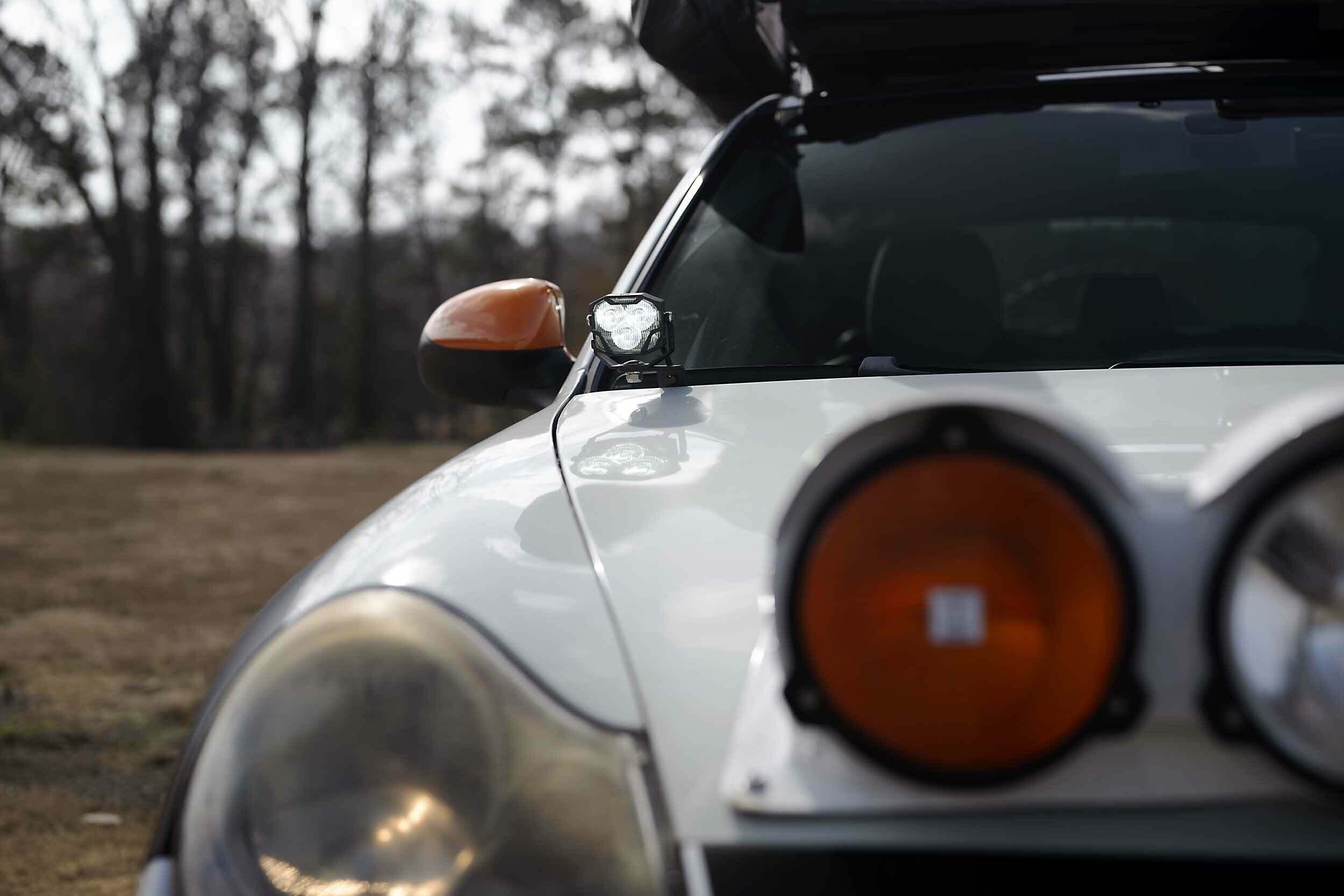 Morimoto Ditch Light Brackets: Cayenne (03-10 / Set) - BAF043