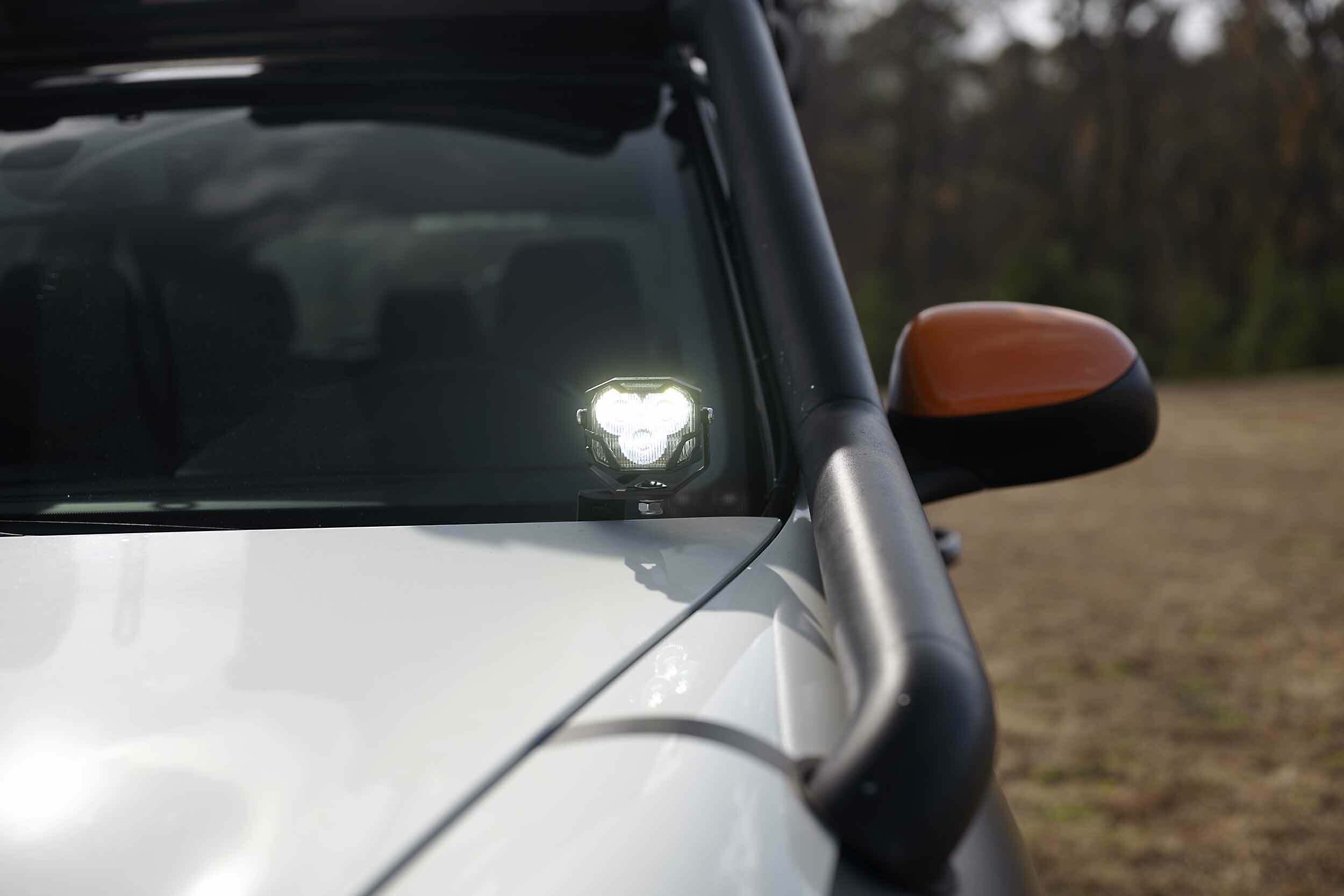 Morimoto Ditch Light Brackets: Cayenne (03-10 / Set) - BAF043