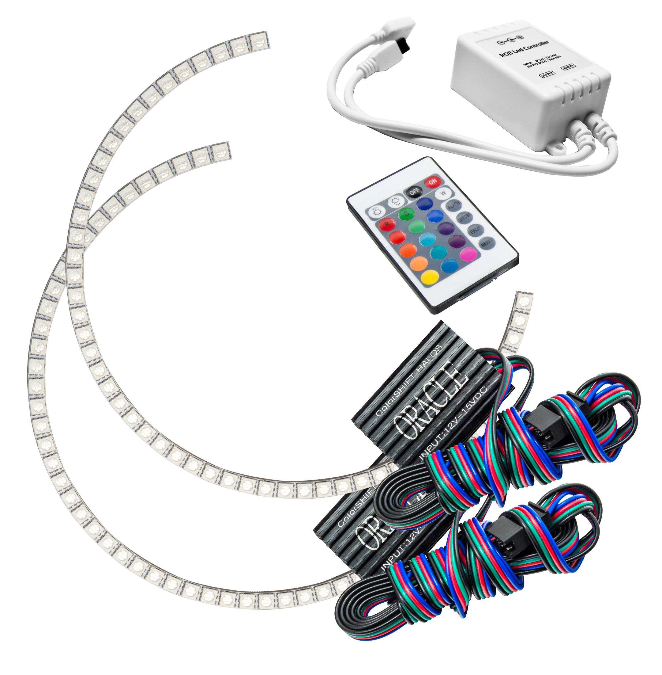 Oracle Lighting Colorshift Halo Kit, Colorshift - Simple (1993-2004 F-150, F-150 Heritage) - 1312-504