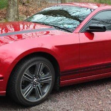 Anchor Room Hood Line Accents (2013-2014 Mustang) - Gloss White - 13FM_6HLA_GW