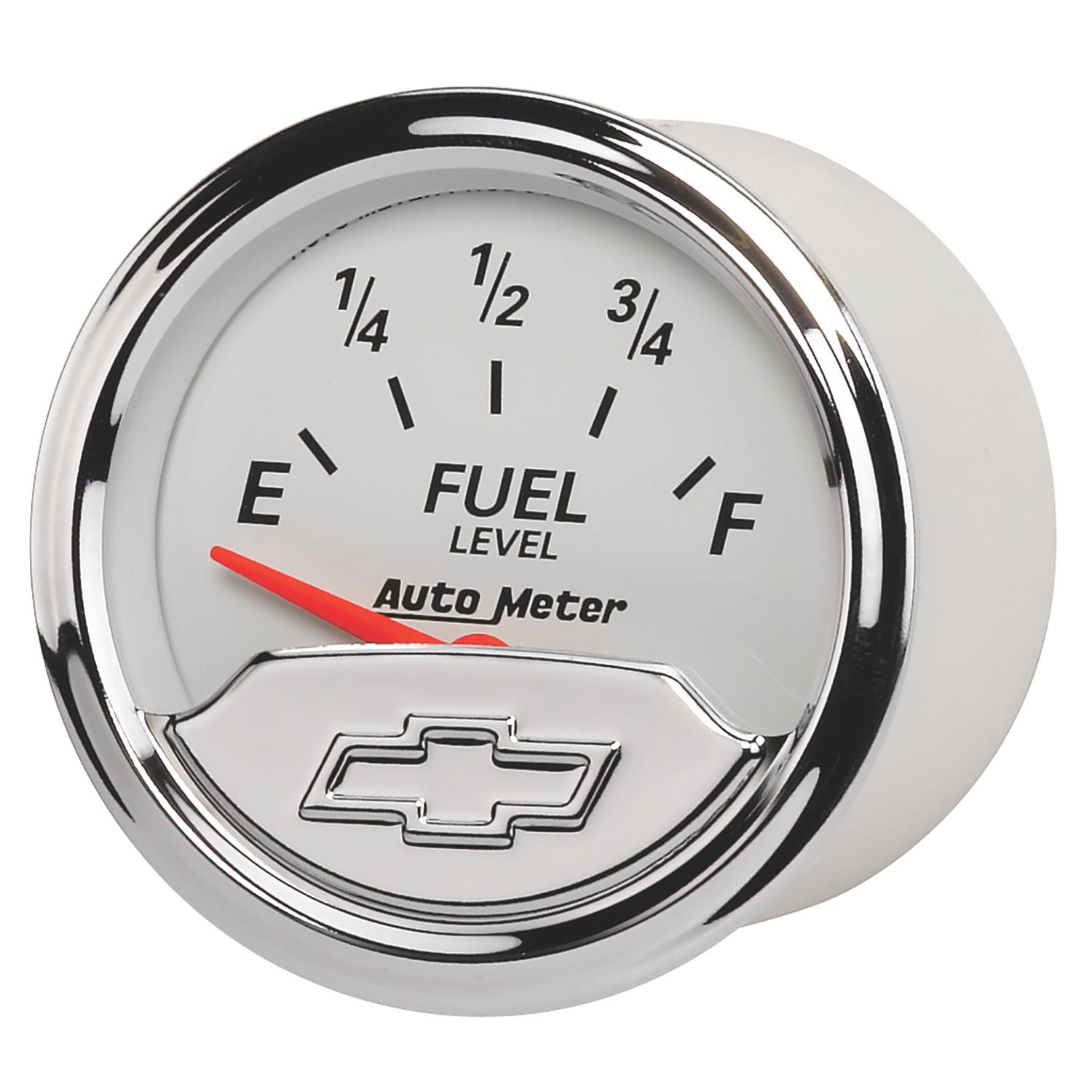 Auto Meter 2-1/16" FUEL LEVEL, 240-33 Ω SSE, CHEVY VINTAGE - 1317-00408