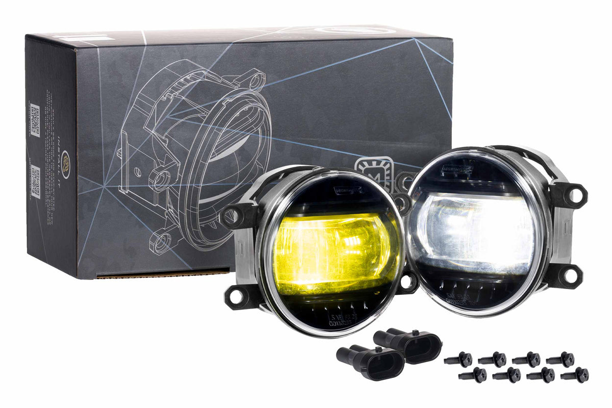 Morimoto XB Evo+ Fog Lights: Type T (White + Yellow / Set) - LF093