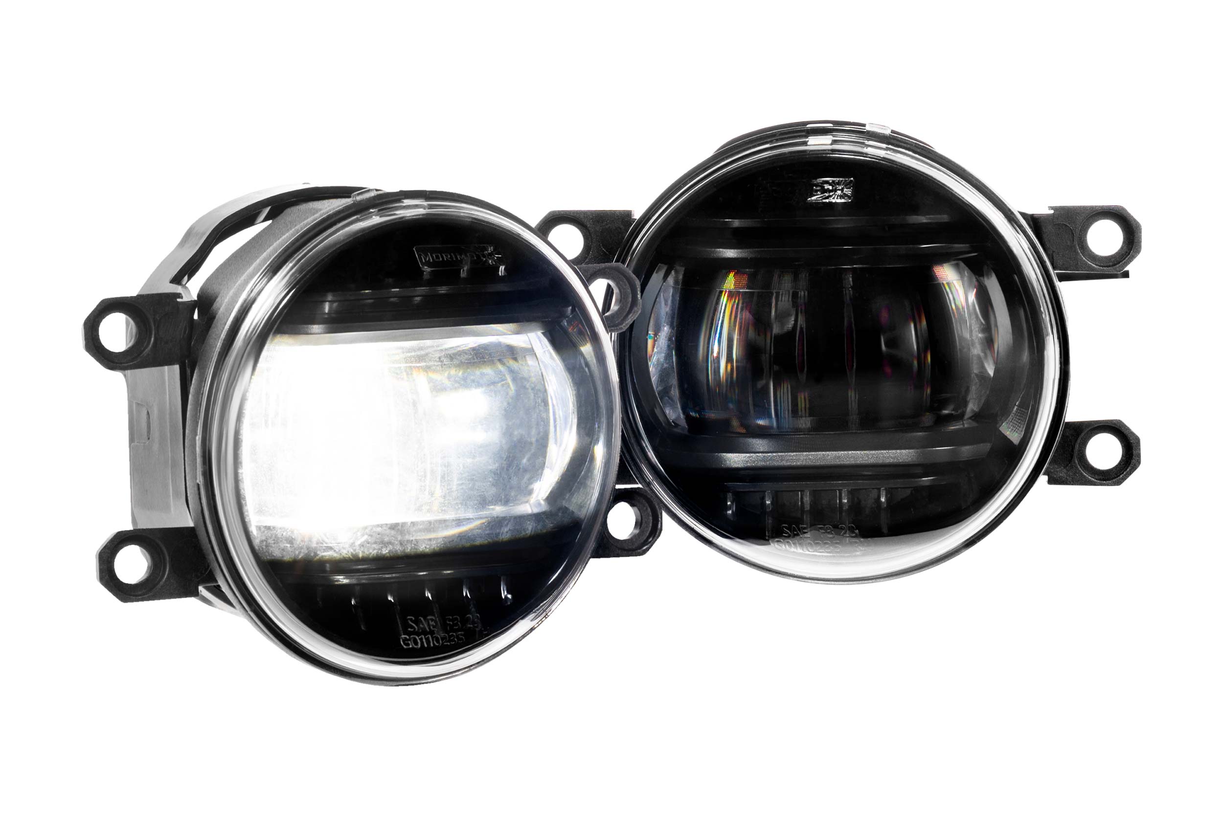 Morimoto XB Evo+ Fog Lights: Type T (White + Yellow / Set) - LF093