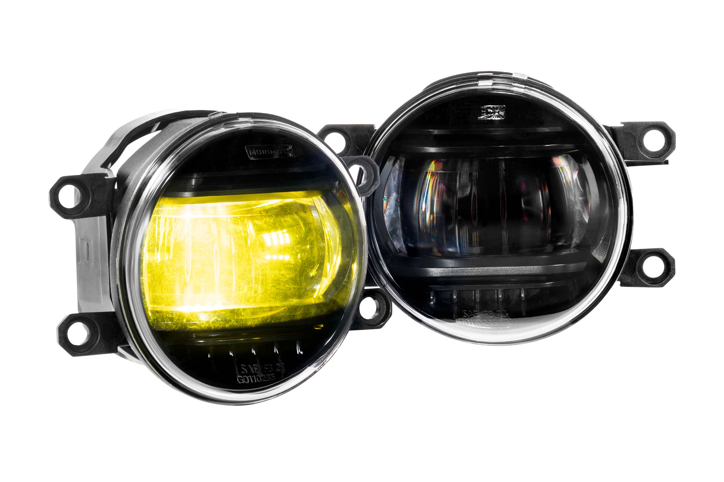 Morimoto XB Evo+ Fog Lights: Type T (White + Yellow / Set) - LF093