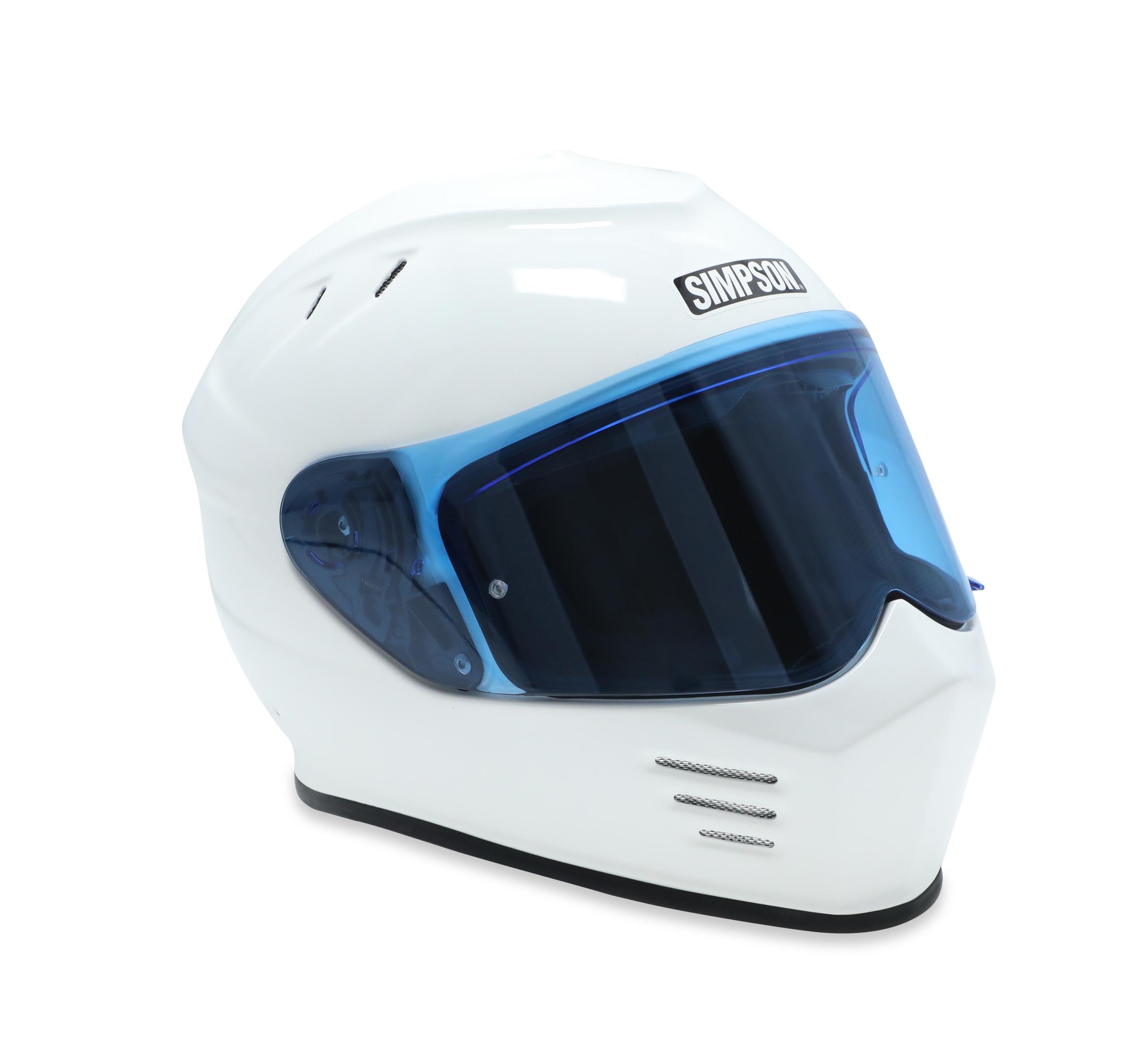 Simpson Racing Simpson Ghost Bandit Dot Lrg White - GBDL1