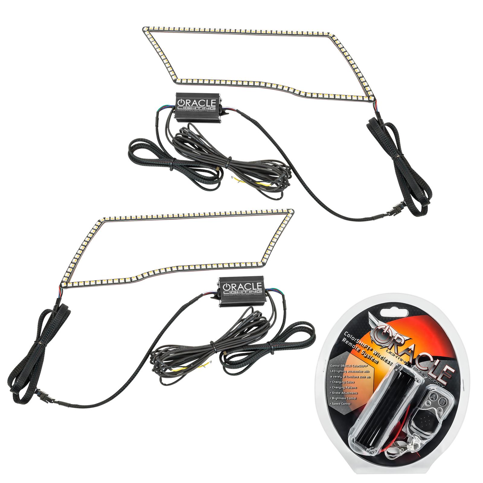 Oracle Lighting Colorshift(Tm) Headlight Halo Kit W/ Turn Signals (2018 1500, 2500, 3500) - 1328-330