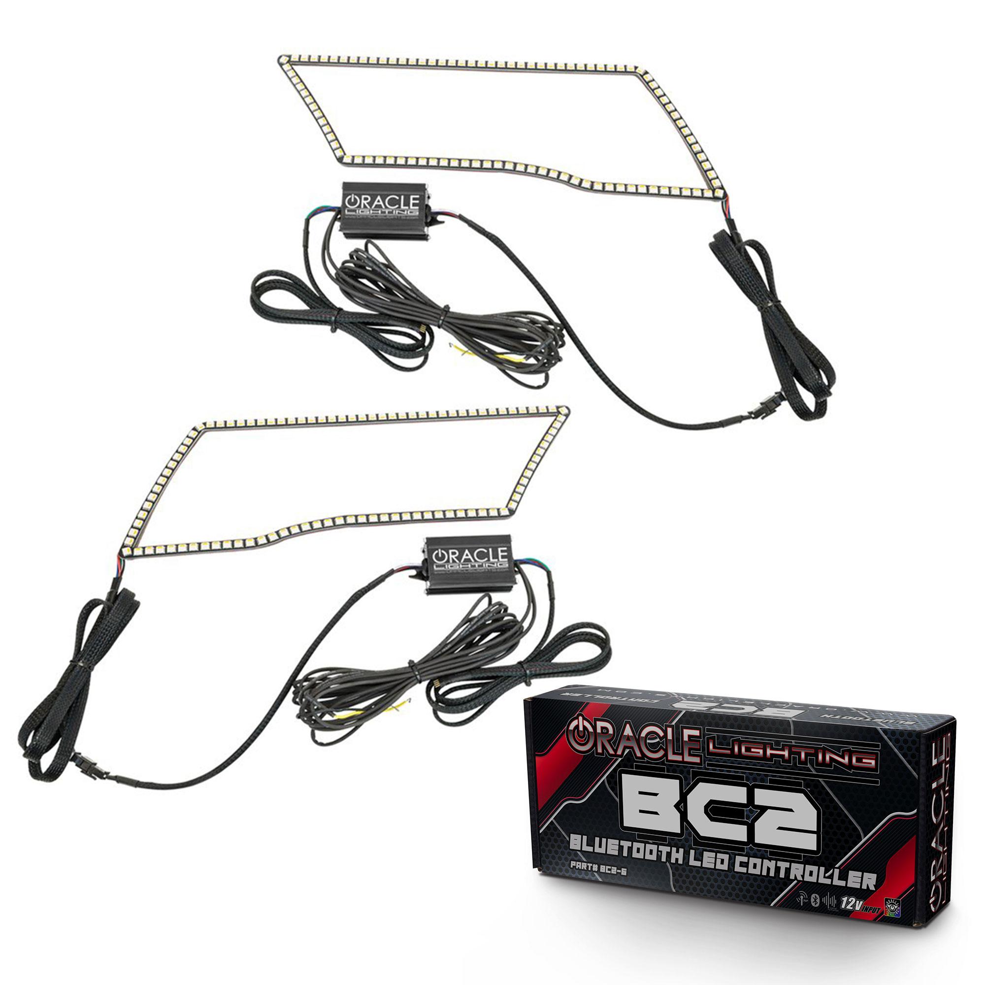 Oracle Lighting Switchback Quad Headlight Halo Kit, Colorshift - Bc1 - 1328-335