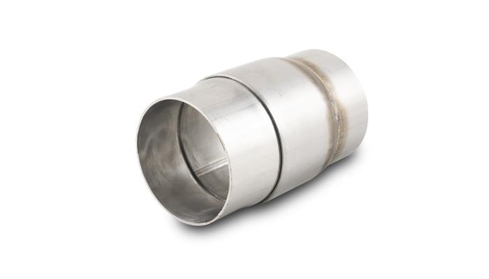 Vibrant Performance Slip Joint Adapter For 2.5" O.D. Tubing (2 Piece Assembly) - Fully Welded - 13293
