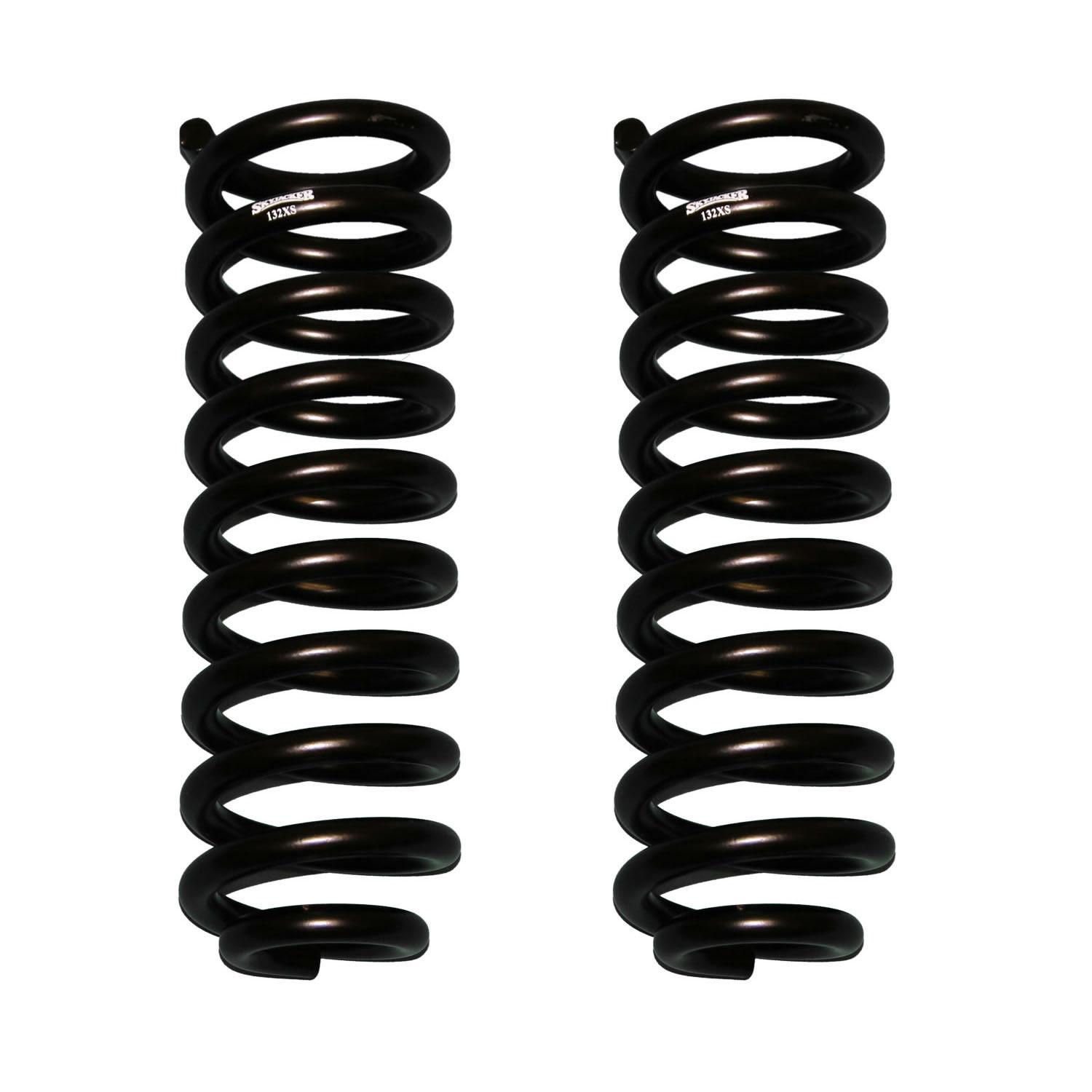 Skyjacker Ford/Mazda Softride Coil Spring Set Of 2 86-97 Ranger 91-94 Navajo Front w/1.5-2 Inch Lift Black - 132X