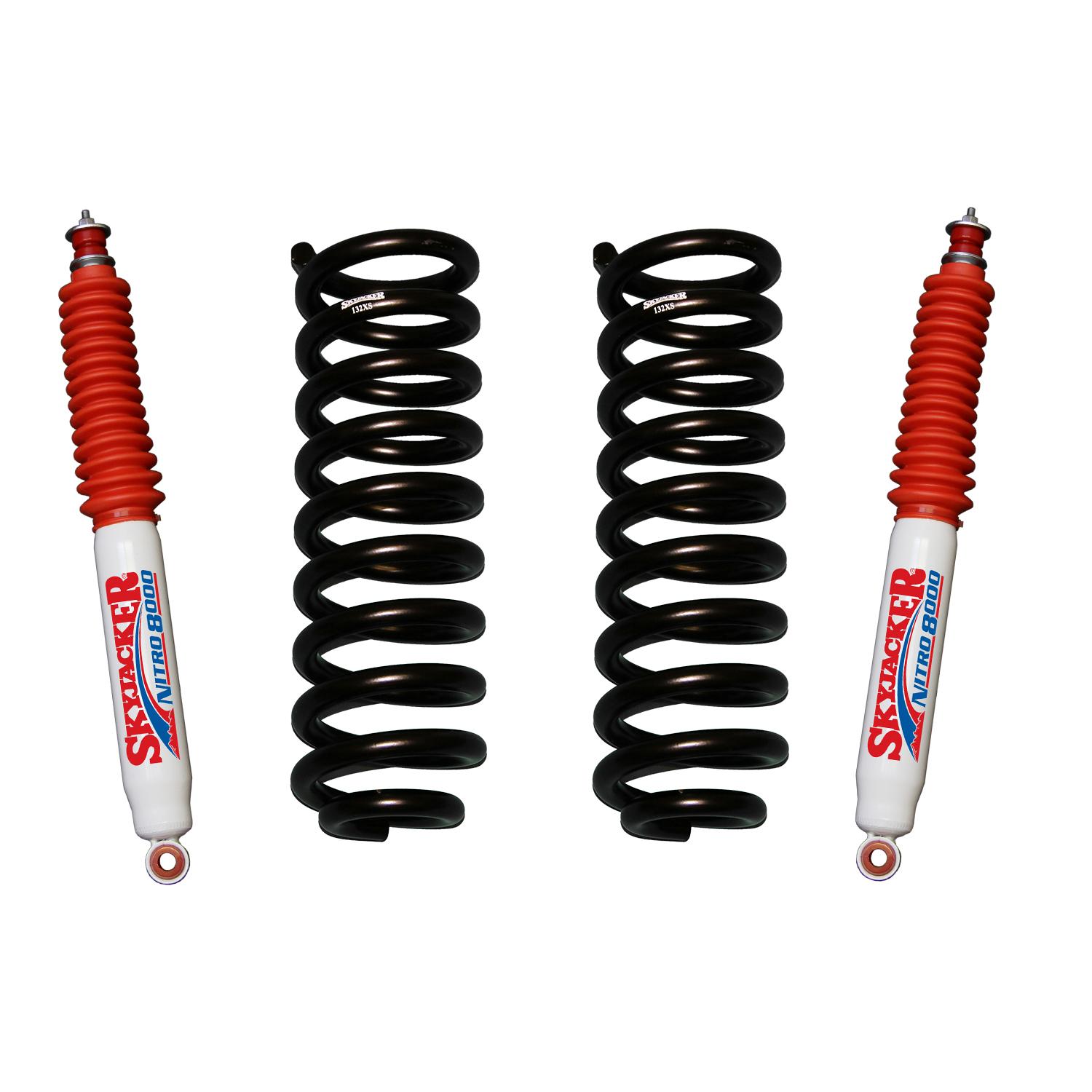Skyjacker Ford/Mazda Suspension Lift Kit 86-97 Ranger 91-94 Navajo w/Shock Nitro Shocks 1.5-2 Inch Front Lift - 132X-N
