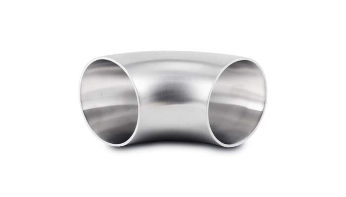 Vibrant Performance 90 Degree Brushed Mandrel Bend 2.50" Outer Diameter - 13310