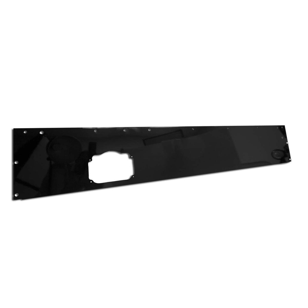 Rugged Ridge Dash Panel Black; 76-86 Jeep Cj - 13320.1