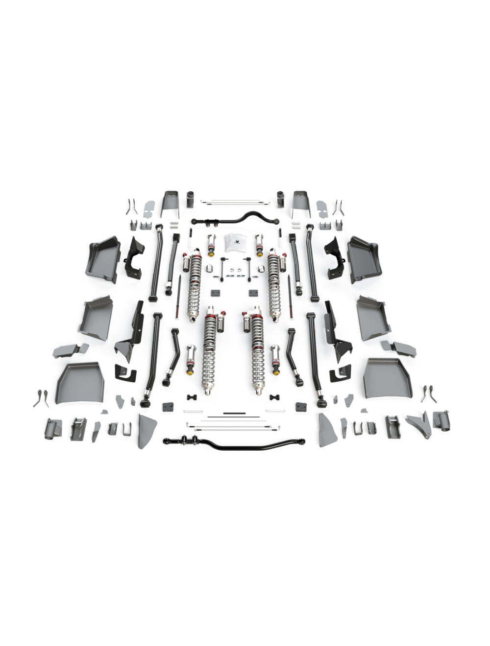 Teraflex 07-18 Wrangler JK 4 Door Alpine RT Coilover Suspension System - Front Kit - 1335200