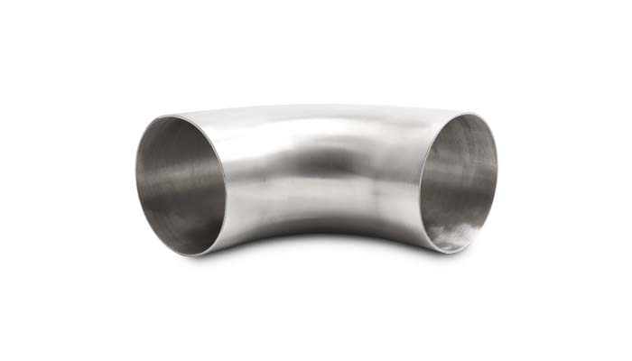 Vibrant Performance 90 Degree Brushed Mandrel Bend 4.0" Outer Diameter; Length From Tangent: 5.91" - 13356