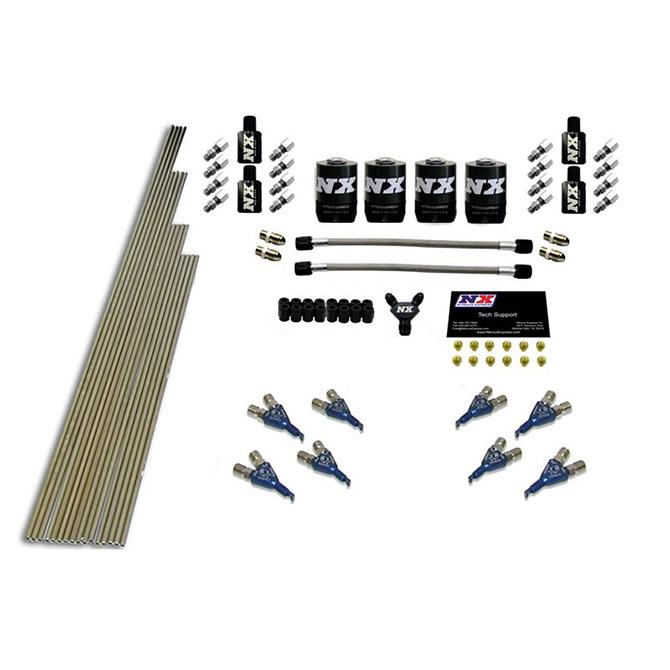 Nitrous Express 8-CYL PIRANHA NOZZLE INTAKE PLUMBING KIT (INCL. ALL NECESSARY HARDWARE) - 13386
