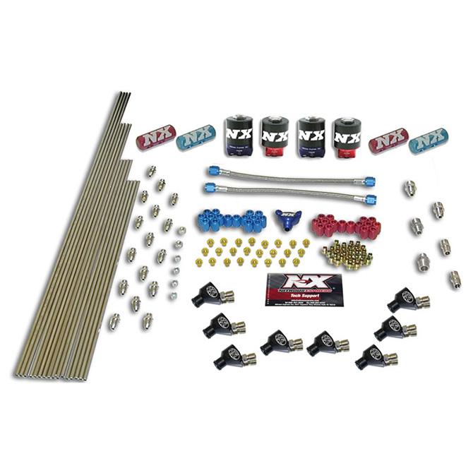 Nitrous Express 8-CYL NXL NOZZLE INTAKE PLUMBING KIT (INCL. ALL NECESSARY HARDWARE) - 13388